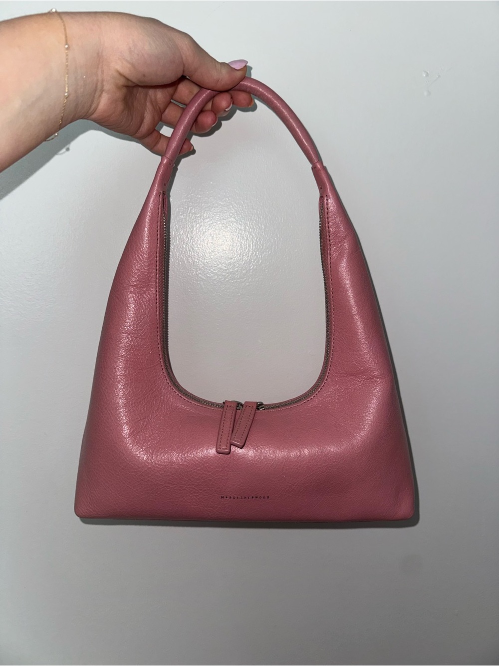 Margesherwood pink mini hobo bag